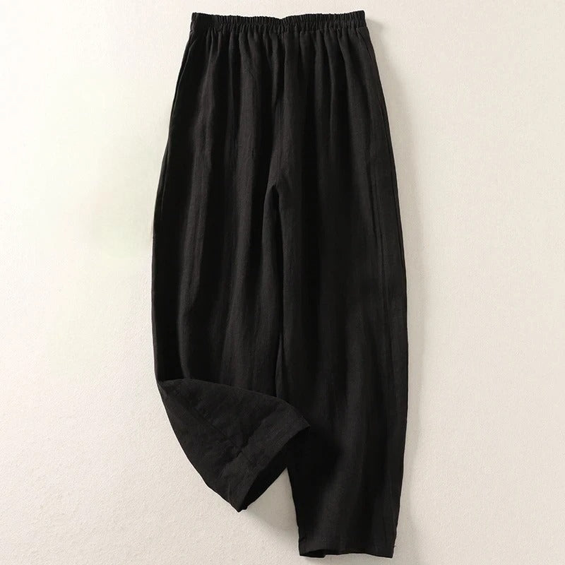 Elysia | Elegant High-Rise Wide Leg Trousers – Flowy & Comfortable Palazzo Pants for Women 2