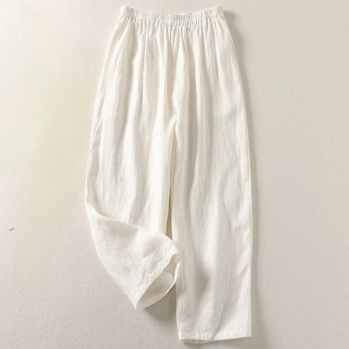 Elysia | Elegant High-Rise Wide Leg Trousers – Flowy & Comfortable Palazzo Pants for Women 4