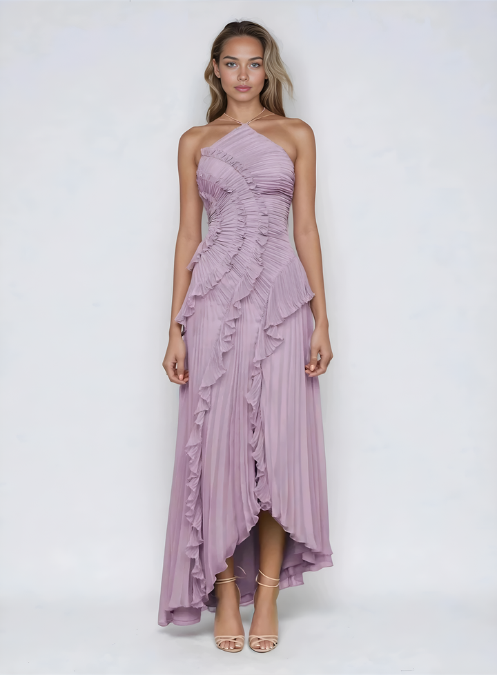 Elysia | Elegant White Floral Midi Dress for Women – Flowy, Lightweight &amp; Perfect for Any Occasion 2