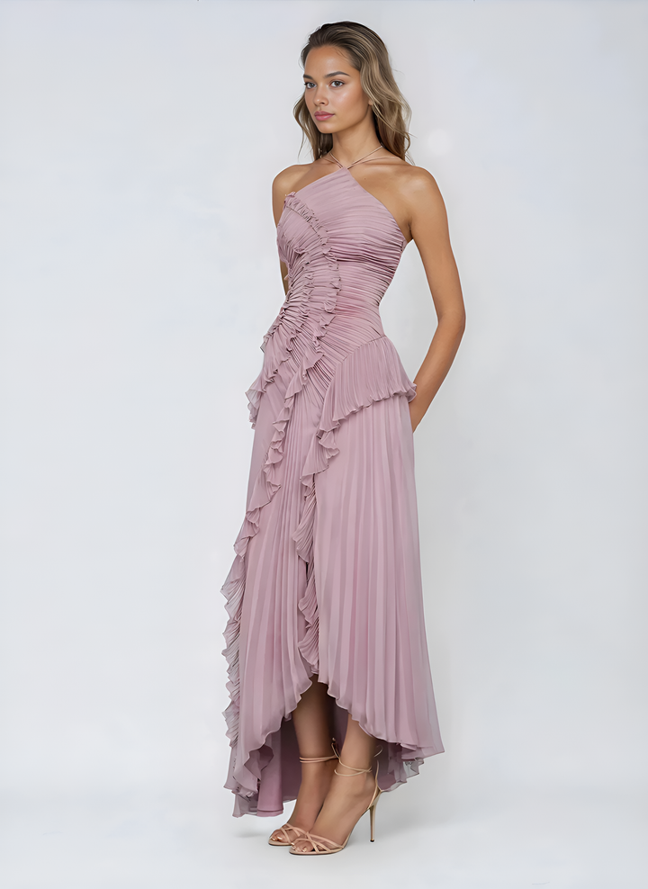 Elysia | Elegant White Floral Midi Dress for Women – Flowy, Lightweight &amp; Perfect for Any Occasion 5