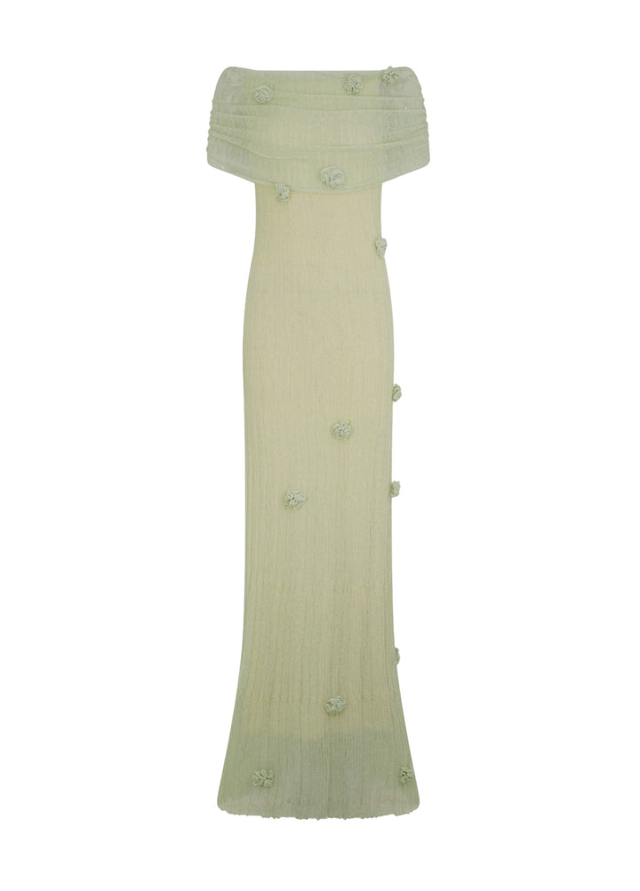 Elysia | Soft & Elegant Maxi Dress for Women – Flattering Long Dress in Sage Green 7