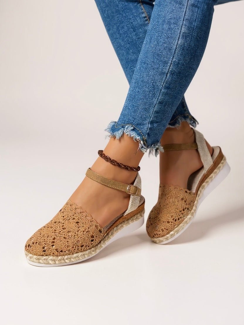 Emma | Boho Crochet Espadrille Comfort Sandals 1