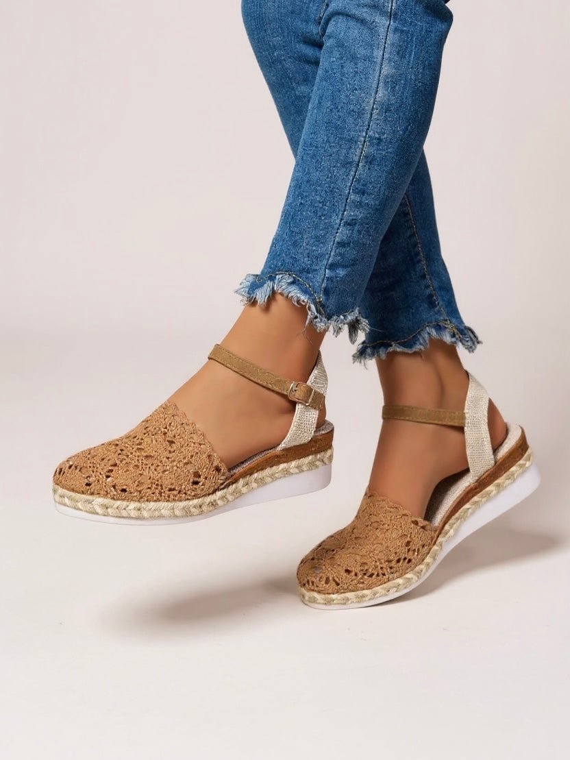Emma | Boho Crochet Espadrille Comfort Sandals 3