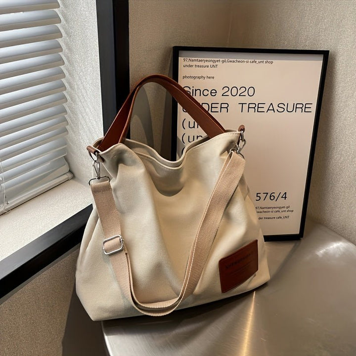 Emma | Large Shoulder Canvas Tote Bag 1