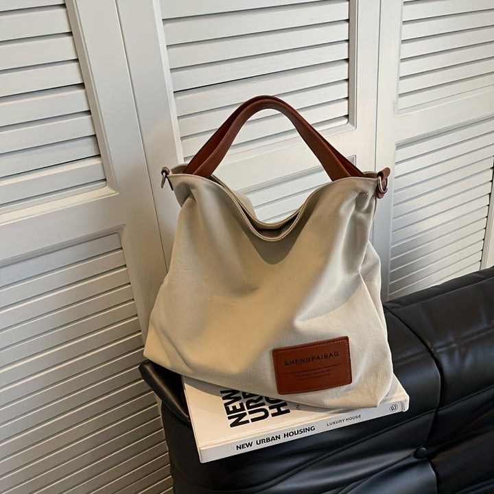 Emma | Large Shoulder Canvas Tote Bag 4