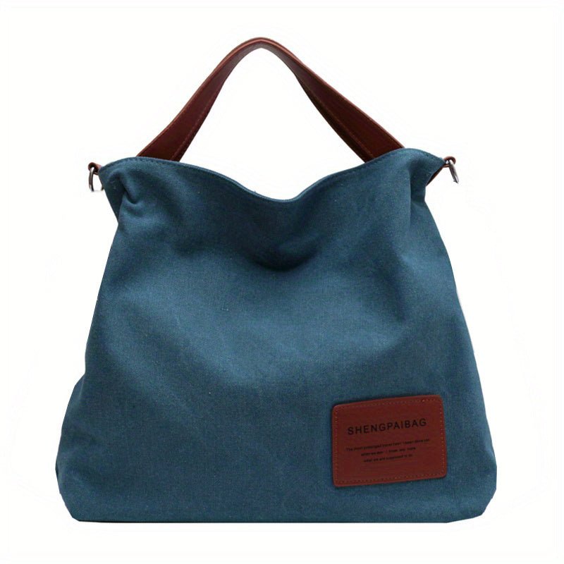 Emma | Large Shoulder Canvas Tote Bag 6