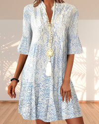 Luna | Flowing and Beautiful bohemian tunic dress