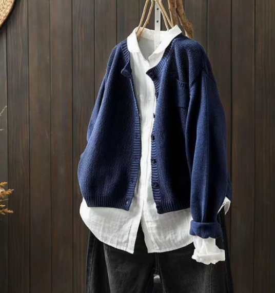Emma | Oversized and Soft Relaxed Knit Cardigan 6
