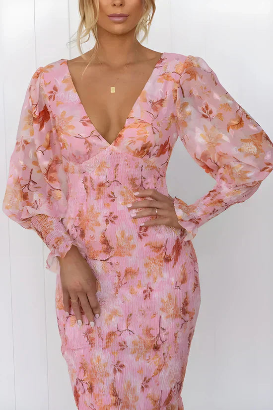 Emma | Vibrant Floral Wedding Guest Dress 2