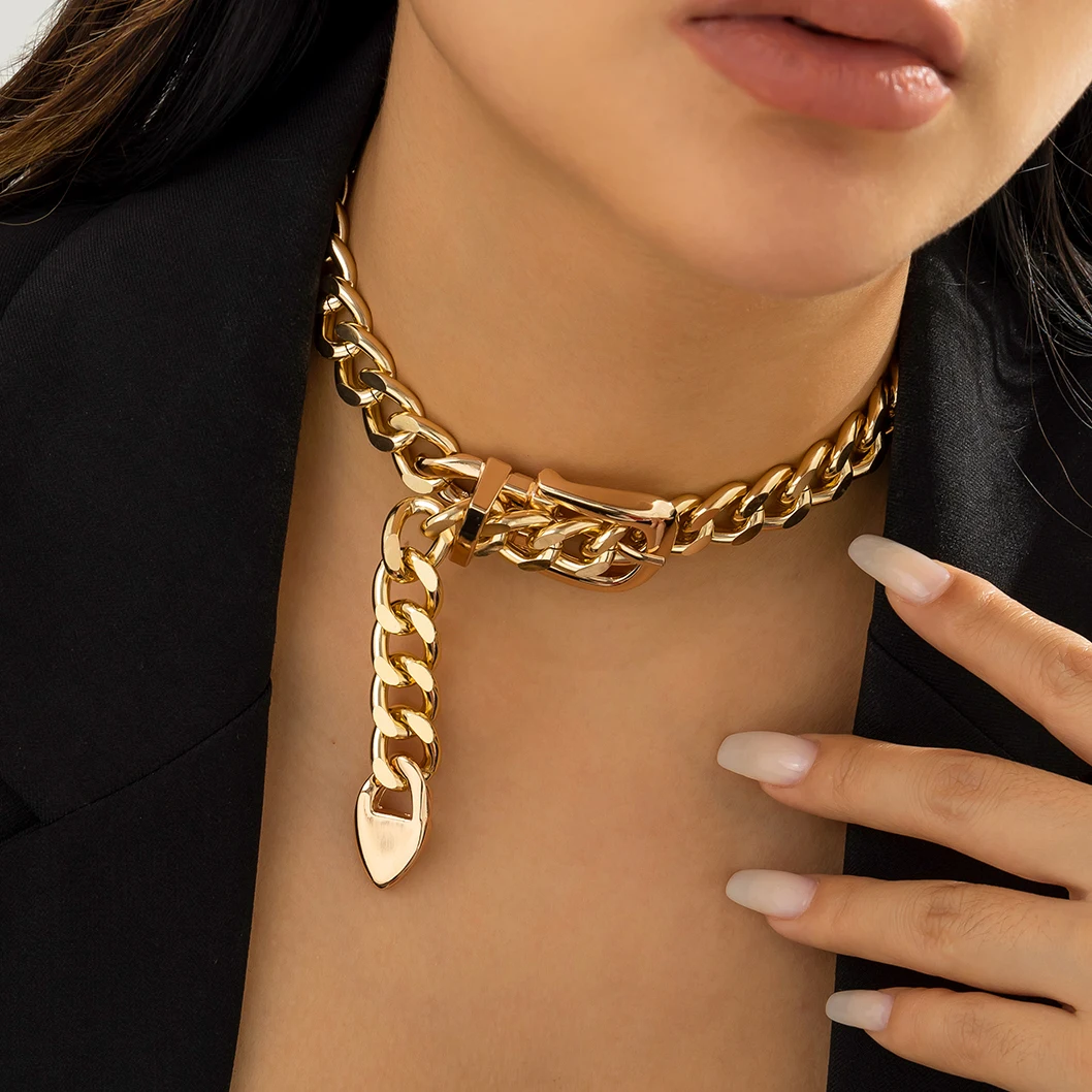 Erin | Radiance Chain Drop Necklace 1