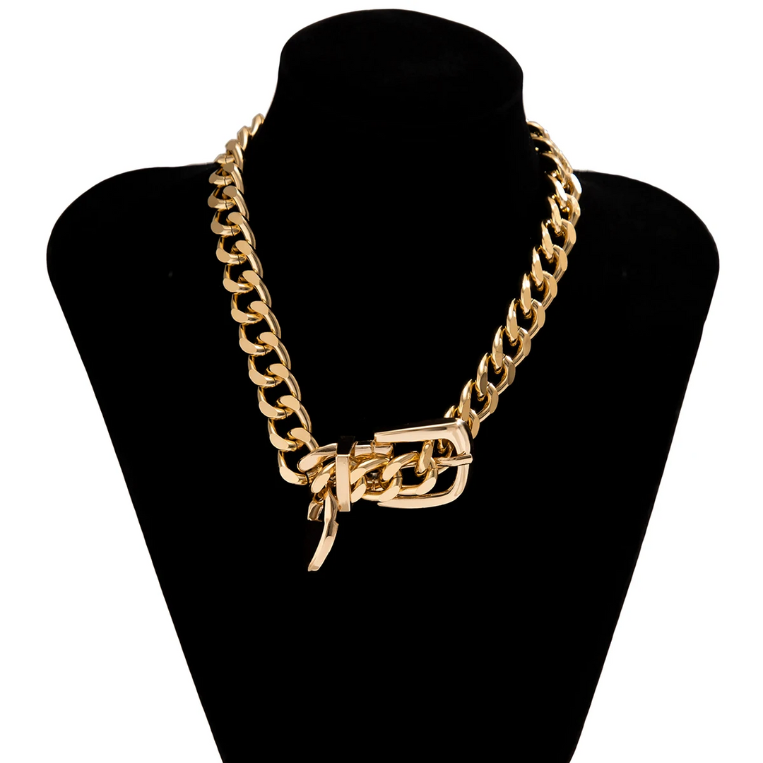 Erin | Radiance Chain Drop Necklace 5