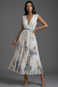 Scarlett | Romantic And Elegant Floral Midi Dress