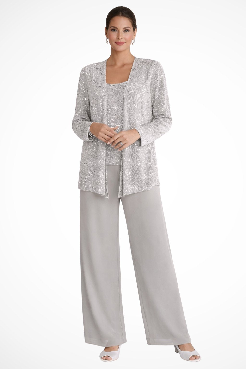 Evelyn | Glamorous And Elegant Sequin Three-Piece Set 0