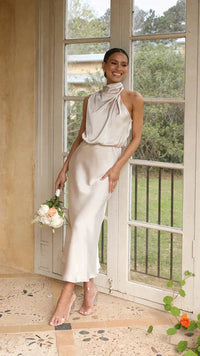 Luna| Robe longue scintillante pour soirées inoubliables