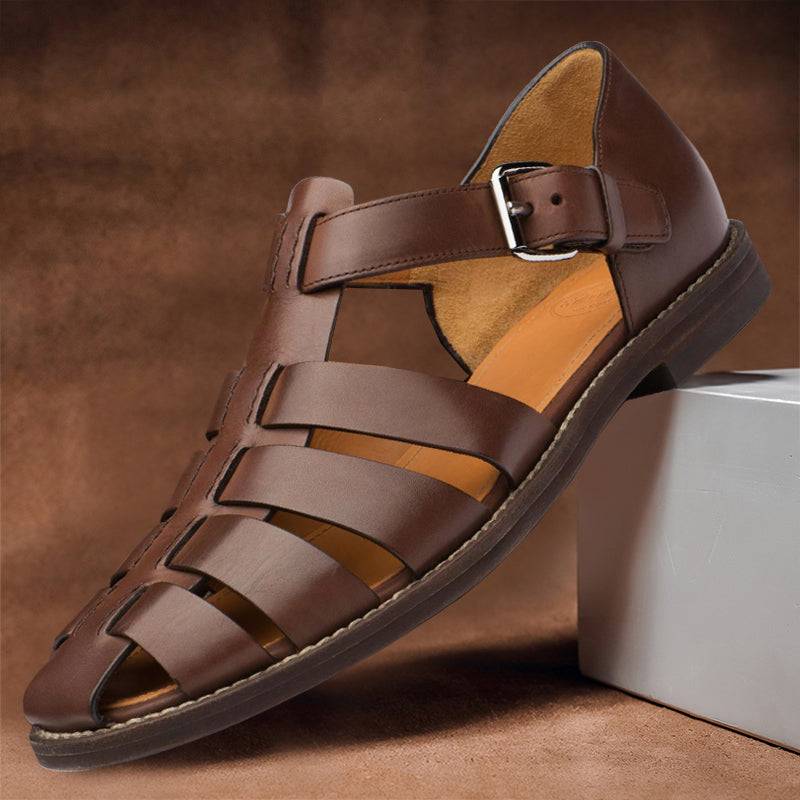 Felix | Supportive & Comfortable Women’s Sandals – Stylish Leather Fisherman Design 4