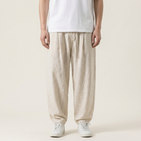 Dominic | Premium Relaxed Linen Trousers for Men