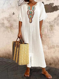 Soleil | Exotic Embellished Caftan Dress