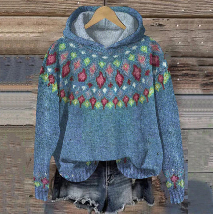 Gabrielle | Ethnic Retro Hoodie 7