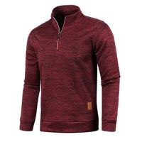 Marcus | Sweat-shirt décontracté et polyvalent à demi-fermeture éclair