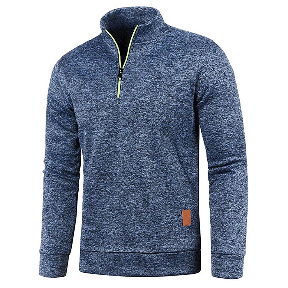 Galen | Men's Sweatshirt Half-Zip Casual Regular Fit Comfortable 1