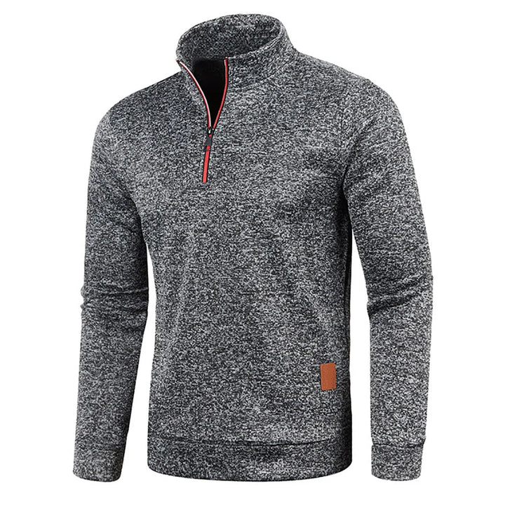 Galen | Men's Sweatshirt Half-Zip Casual Regular Fit Comfortable 3