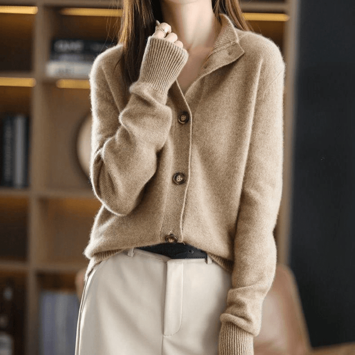Georgina | Premium Cashmere Relaxed Fit Winter Cardigan 2
