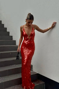 Evie | Shimmering And Elegant Wedding Guest Dress