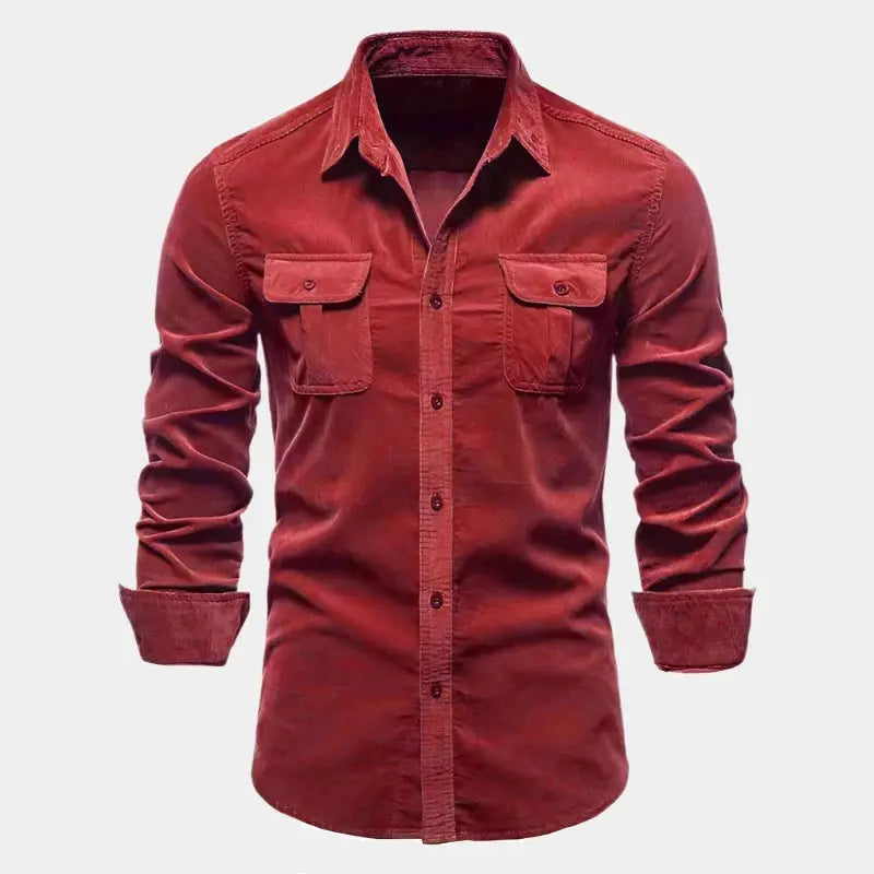 Hamish | Casual corduroy shirt 4