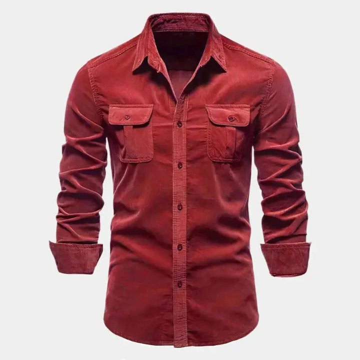 Hamish | Casual corduroy shirt 4
