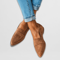 Rose | Supportive And Comfortable Suede Orthopedic Loafers