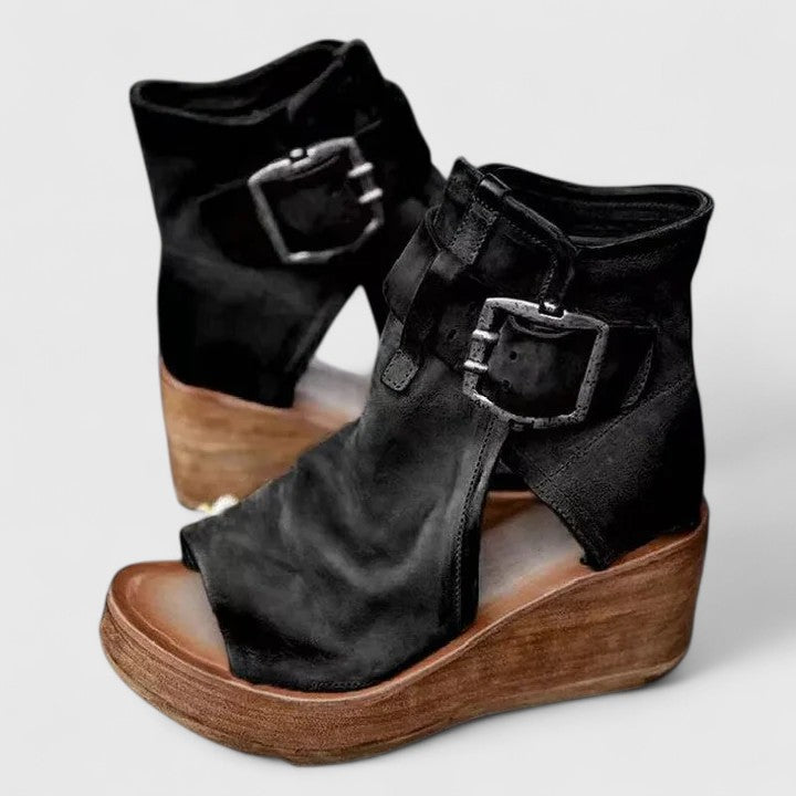 Hazel | Classic Orthopedic Comfort Wedge Sandals 2