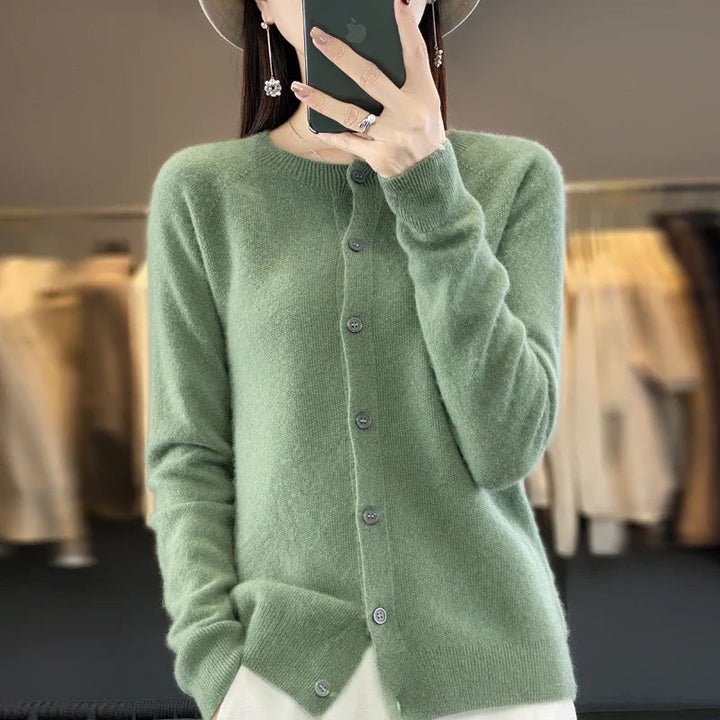 Hazel | Elegant and Versatile Buttoned Winter Cardigan 6