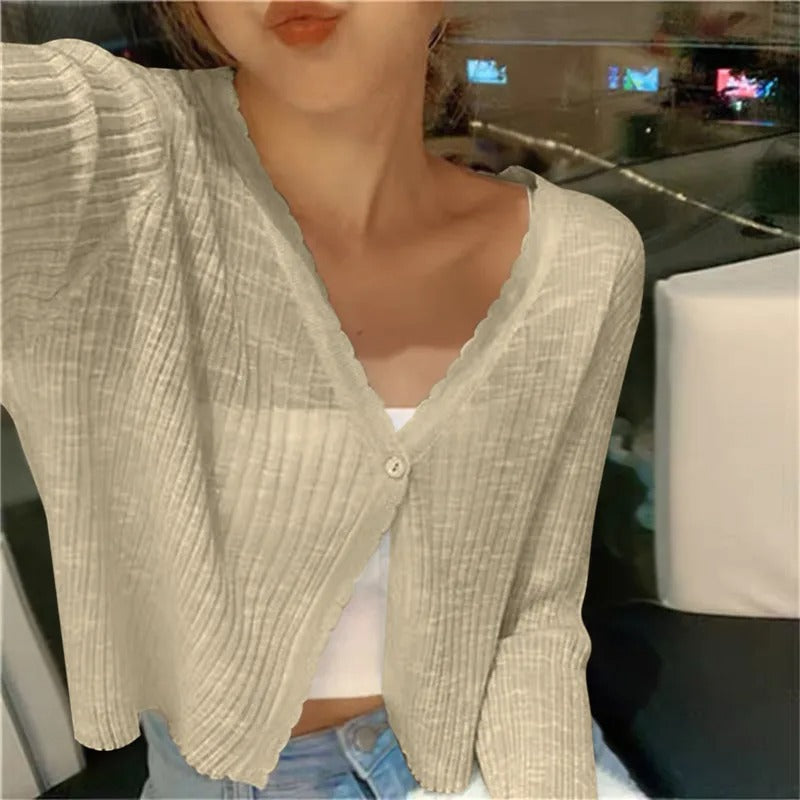 Hazel | Summer Knit Cardigan for women 6