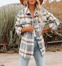 Lila | Stylish Plaid Shirt