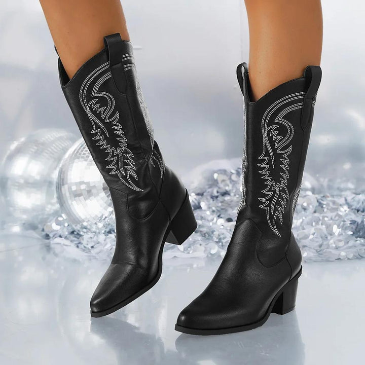 Holly | Vintage Charm Cowboy Boots 4