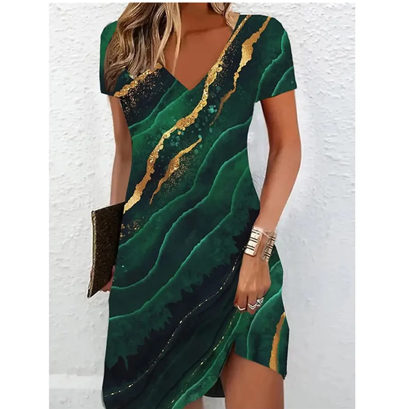 Indiana | Beige Glitter Cocktail Dress for Women Elegant Party Dress 4