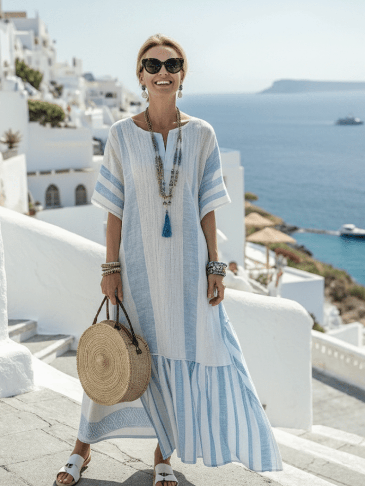 Ione | Elegant, Lightweight & Relaxed Maxi Dress for Women 0