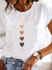 Zoe | T-shirt classique quotidien pour femmes