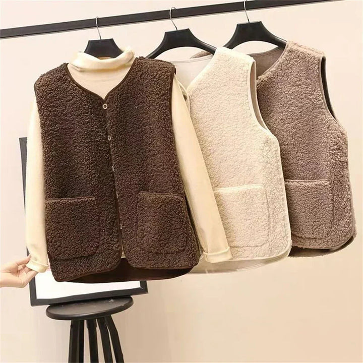 Isabella | Classic and Soft Relaxed Fit Winter Cardigan With Vest 3