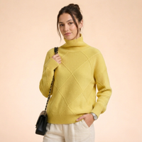 Sofia | Elegant And Soft Cashmere Turtleneck Sweater