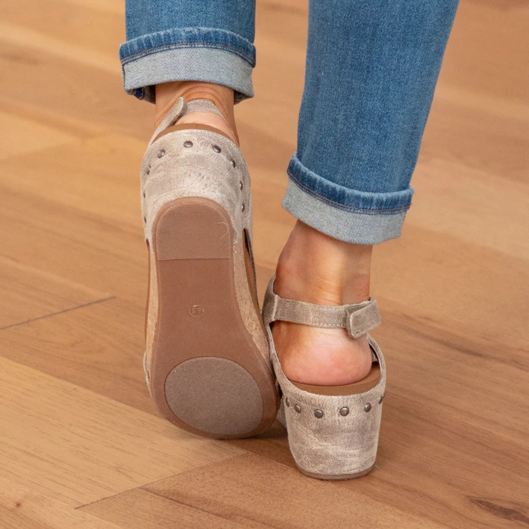 Isla | Orthopedic Wedge Sandals with Soft Suede Comfort 2