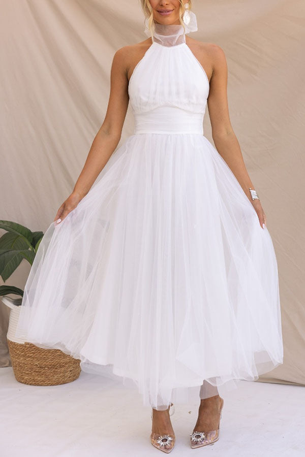 Ivy | Elegant Tulle Wedding Guest Dress 4