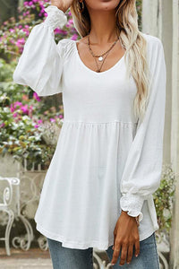 Anja | Elegant and Comfortable Babydoll Tunic Top