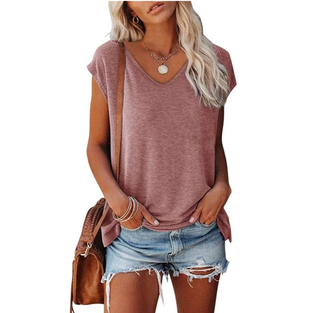 Jasmine | Casual V-Neck T-Shirt 1