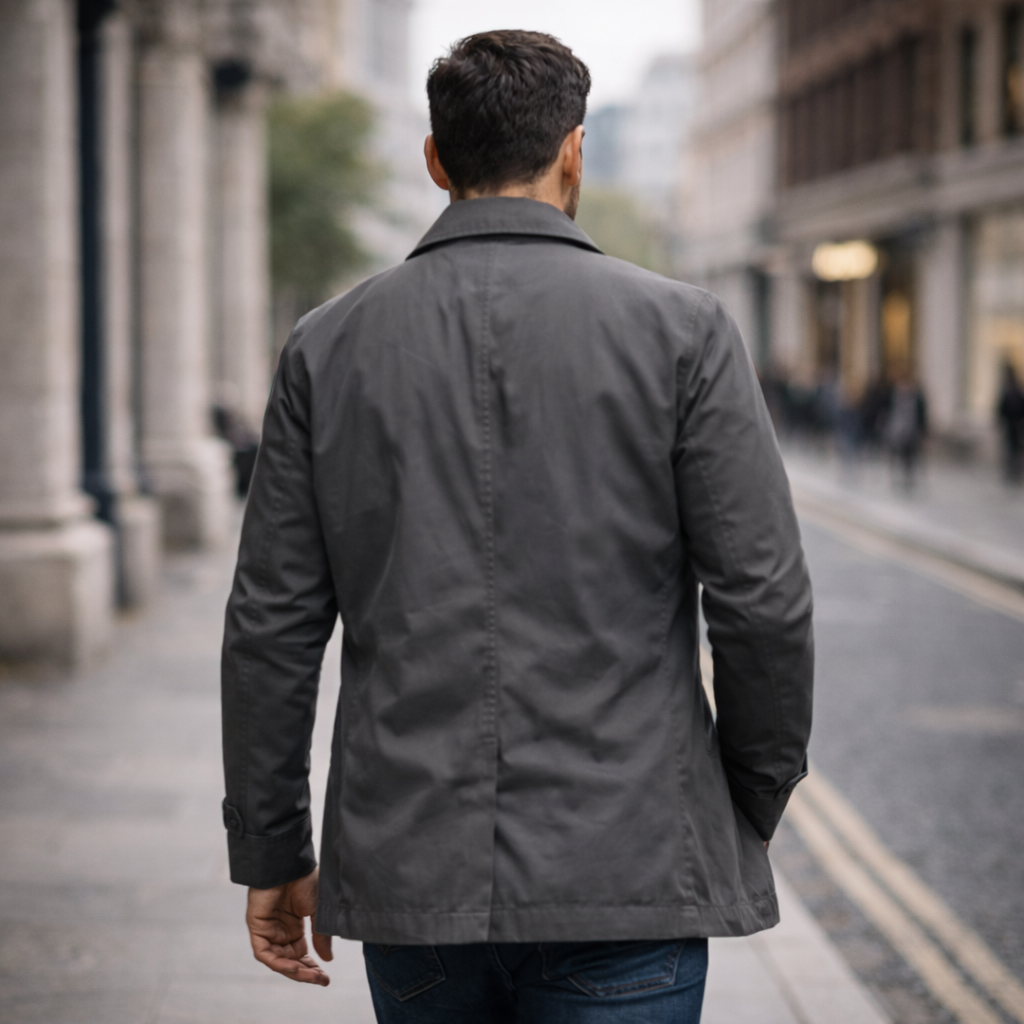 Jason | Weather-resistant and timeless long coat 5