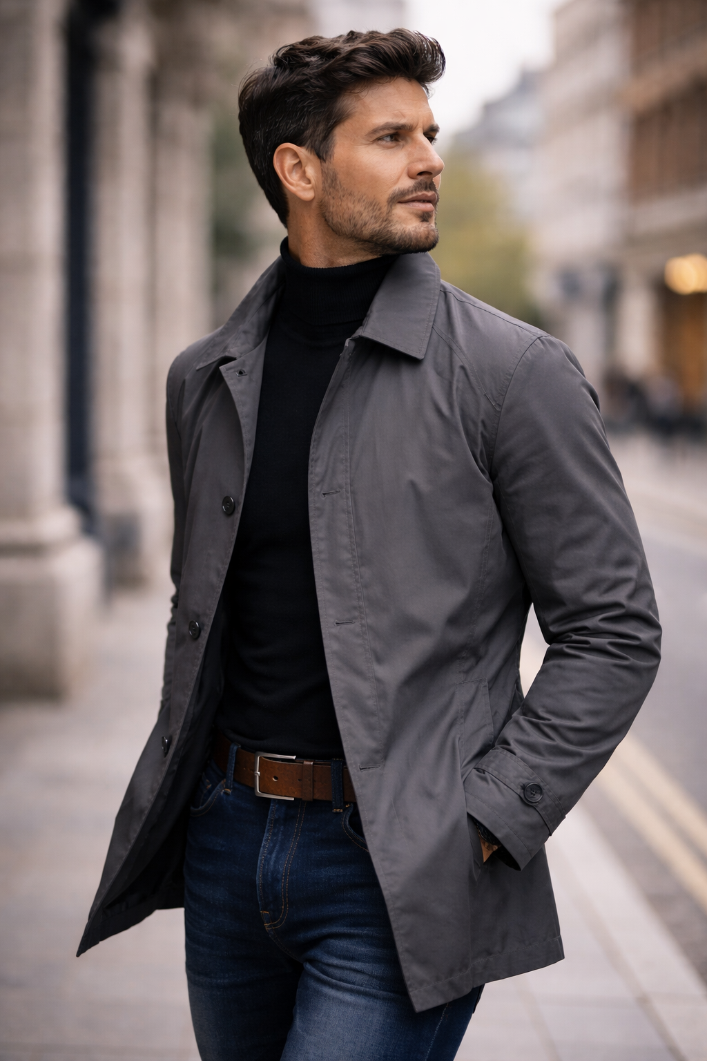 Jason | Weather-resistant and timeless long coat 6