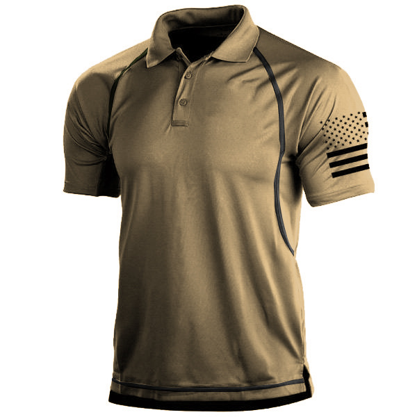 Jasper | Sporty Sleeves & Breathable Polo Shirt 0