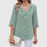 Victoria | Elegant And Romantic Chiffon Blouse