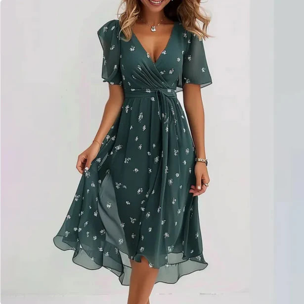 Johanna | Versatile Style V-Neck Dress 0