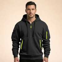 Edwin | Casual Half-Zip Hoodie for Everyday Comfort